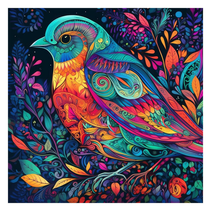 Loopy Impressions Pattern - Luna (tangle art)